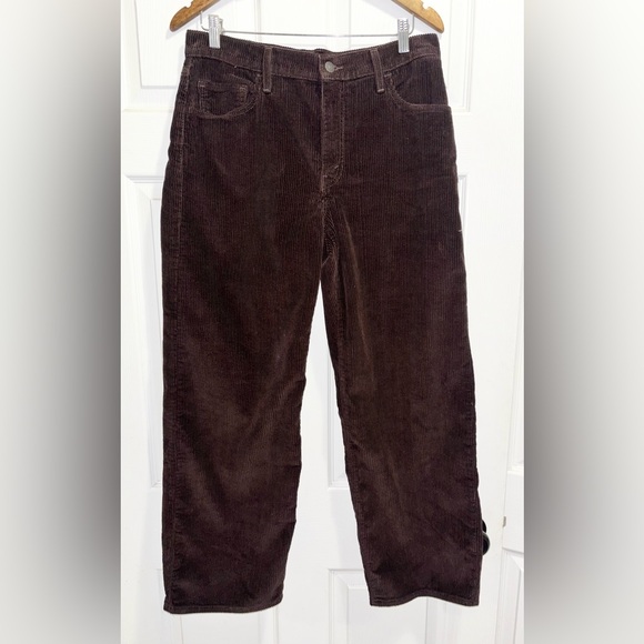 Levi’s Baggy Dad Corduroy Pants Chocolate Brown Loose Straight Leg Jeans Size 29 - Picture 7 of 16